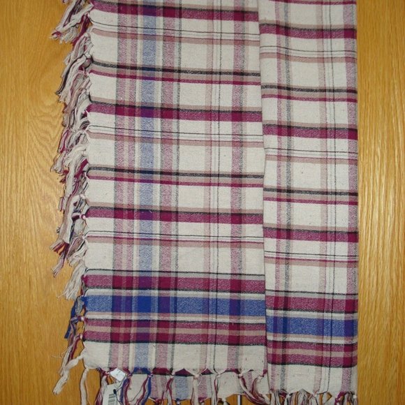ARITZIA WILFRED SUMMER CHECK SCARF - NWT - Picture 3 of 6